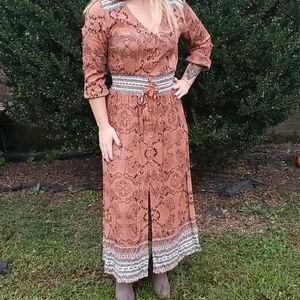 NEW American Rag Anacortes Boho Dress